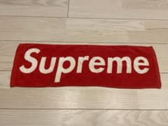 [Supreme] 로고 포함 수건 잡지 부록