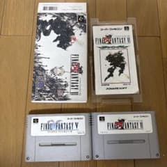 スーパーファミコン ソフト ファイナルファンタジーV VI 2本セットのサムネイル
