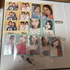 TWICE what is Love？ トレカ シール クリアカードミナセット - メルカリ