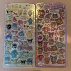 サンリオ うるちゅるポップシール ヒヤケサマー　クロミ　シナモロール　日焼けのサムネイル