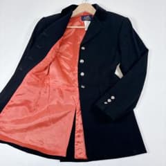 HERMES ゴルチエ期 ジャケット 乗馬風 銀ボタン ウール 黒 36 - メルカリ