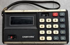 ジャンク】カシオミニCASIO MINI電卓レトロ CM-602 - メルカリ