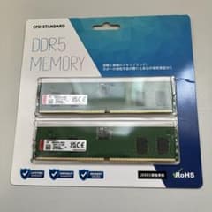Kingston製 DDR5 メモリ 2枚セットのサムネイル