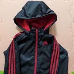 adidas フード付きベンチコート 140のサムネイル