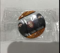 呪術廻戦〜くら寿司〜 五条悟・虎杖悠仁・伏黒恵 缶バッジとアクリルステッカー釘崎のサムネイル