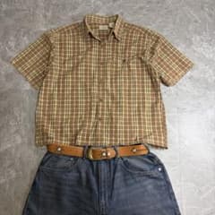 OLD 短丈チェックシャツ cityboy チェックシャツ l.l.bean - メルカリ