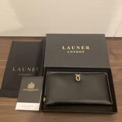 6/14までの販売となります。 LAUNER LONDON 長財布 ブラックのサムネイル