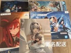 미개봉 NIKKE 니케 승리의 여신 이치 반 쿠지 클리어 포스터 BANDAI