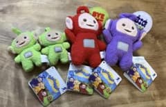 【新品】Teletubbies テレタビーズ ぬいぐるみ マスコット 4個セット