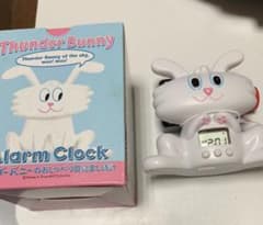 サンダーバニーのおしゃべり目覚し時計 可愛い！レア！サンダーバニー  バニーのサムネイル