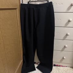 ユニクロ　ドライスウェットカーブパンツ　丈長め　ブラック