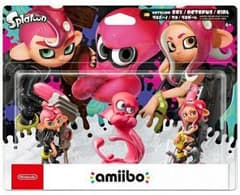 amiibo アミーボ splatoon トリプルセットのサムネイル