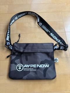 AAPE NOW カモフラージュ ショルダーバッグ - メルカリ