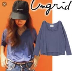 ungrid ネックスリットロンTのサムネイル
