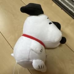 スヌーピー ぬいぐるみ 赤い首輪のサムネイル