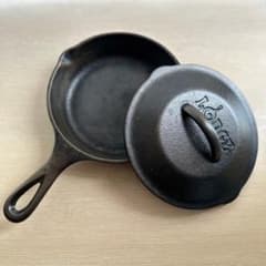 【蓋セット】LODGE　ロッジ　スキレット　6 1/2インチ　L3SK3　蓋のサムネイル
