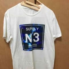 【超美品】宇宙柄白Tシャツ WEGOのサムネイル