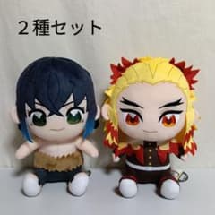 鬼滅の刃】ぬいぷりけおすわりBIG3／2種セット（嘴平伊之助、煉獄杏