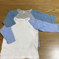 無印良品　ラグランTのサムネイル