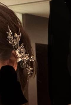 ブライダル　ヘッドアクセ　髪飾り　ウエディング　ヘッドドレス　前撮り　結婚式