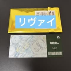 MAPPA EXPO 마파전 티켓풍 클리어 카드 진격의 거인 리바이