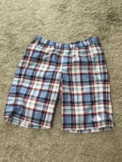 ノースフェイス  チェック柄ハーフパンツのサムネイル