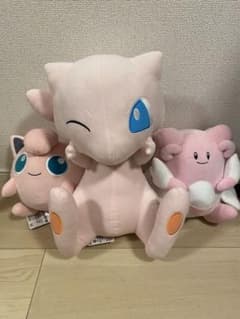 ポケモン ぬいぐるみ ミュウ プリン ラッキー 3点セット - メルカリ