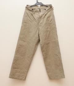 ☆ ナイジェル・ケーボン フレンチワークパンツ-ヘンプキャンバス