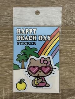 ハローキティ HAPPY BEACH DAY ステッカー 日本限定のサムネイル