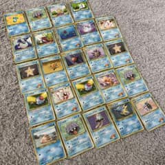 ポケモンカード 旧裏 水タイプ まとめ売り 24枚セットのサムネイル