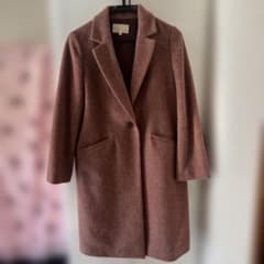 BEAMS ピンク チェスターコート Sサイズのサムネイル