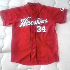 Lサイズ】広島東洋カープ 中田廉 ハイクオリティ ユニフォーム