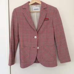 春夏 ジャケット チェック 刺繍のサムネイル