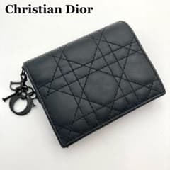激レア廃盤モデル✨DIOR ディオール ミニ財布 ウルトラマット 黒 カナージュ m23473027810_1.jpg?1723131548