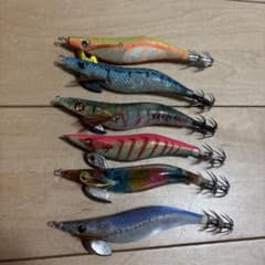 エギ 3号6本セット まとめ売り（ケース付） - メルカリ