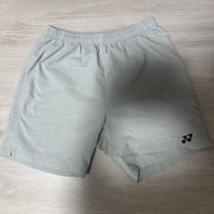 YONEX バドミントンウェア ハーフパンツ グレー Lのサムネイル