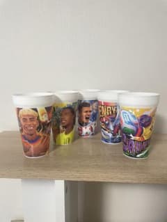 Ⓜ*︎様 McDonald's サッカーデザイン プラスチックカップ W杯 5種 Ⓜ*︎様 McDonald's サッカーデザイン プラスチックカップ W杯 5種