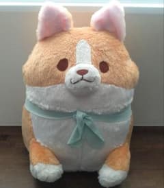 忠犬もちしば ででーんと超BIGぬいぐるみ こむぎ