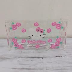 激レア　2011　ハローキティ　ローズ　コットン綿棒　アクセサリーケース　日本製 激レア 2011 ハローキティ ローズ コットン綿棒 アクセサリーケース