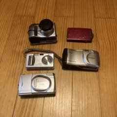 コンパクトデジタルカメラ 5台セット 本体、ジャンク品 - メルカリ