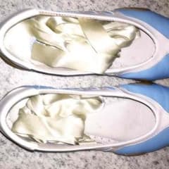 アディダス♡リボン バレエシューズ フラットシューズ スニーカーのサムネイル