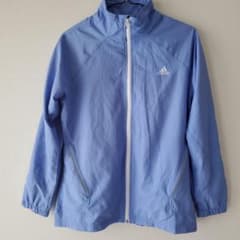 adidas ライトブルー ウィンドブレーカー L(レディース)のサムネイル