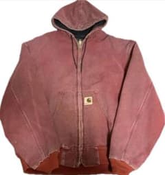 carhartt アクティブジャケット 希少 バーガンディ フェード XL相当 m23485363452_1.jpg?1762697685