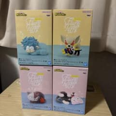 내 영웅 아카데미아 Fluffy Puffy 피규어 4종 세트