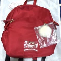 Samantha Vega リボン リュック レッドのサムネイル