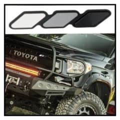 그릴 배지 스티커 도요타 랜드 크루저 RAV4 블랙 화이트