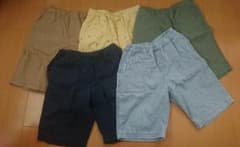 ユニクロ ハーフパンツ 5枚セットのサムネイル