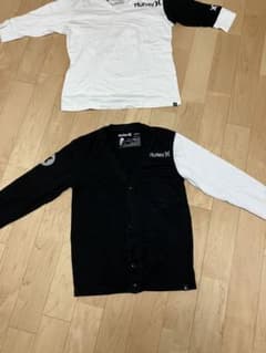 ユウ様　専用　レア　hurley 7分袖Ｔシャツ　カーディガンセットのサムネイル
