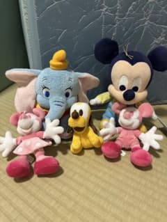 ディズニー ぬいぐるみ マスコット 5点セットのサムネイル