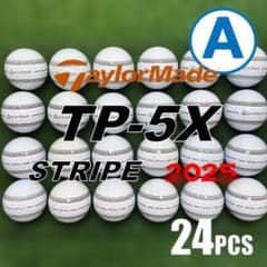 【A78】テーラーメイド TP5X STRIPE 年式混合 ロストボール 24球 A78】テーラーメイド TP5X STRIPE 年式混合 ロストボール 24球 - メルカリ